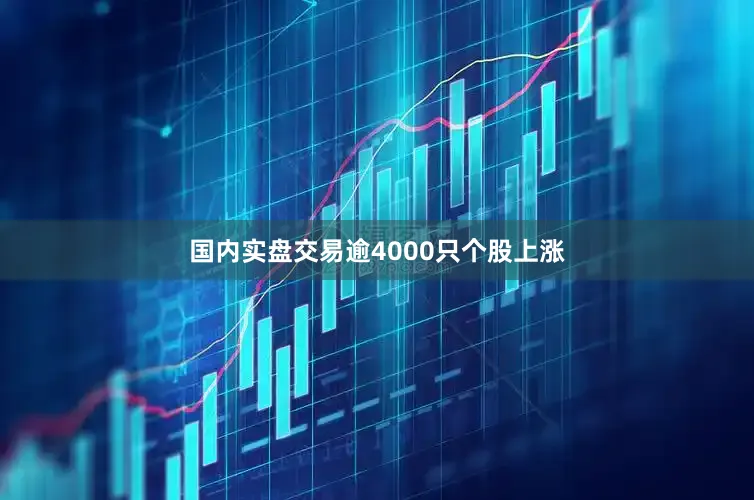 国内实盘交易逾4000只个股上涨